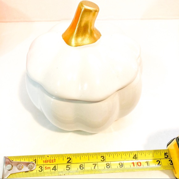 Happy Fall Beads Frame Pumpkin Candle Set - Picture 2 of 5